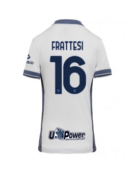 Billige Inter Milan Davide Frattesi #16 Bortedrakt Dame 2024-25 Kortermet